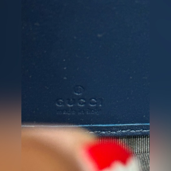 Gucci GG Zip Around Denim Marmont Wallet - Picture 9 of 14